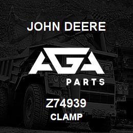 Z74939 John Deere CLAMP | AGA Parts