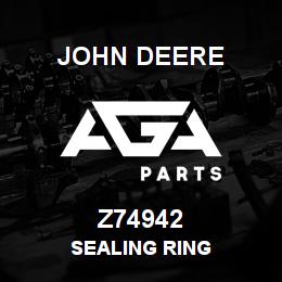 Z74942 John Deere SEALING RING | AGA Parts