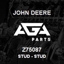Z75087 John Deere Stud - STUD | AGA Parts