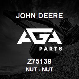 Z75138 John Deere Nut - NUT | AGA Parts