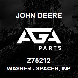Z75212 John Deere Washer - SPACER, INPUT YOKE | AGA Parts