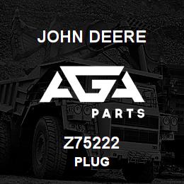 Z75222 John Deere PLUG | AGA Parts