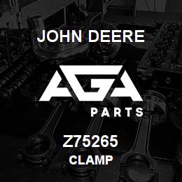 Z75265 John Deere CLAMP | AGA Parts