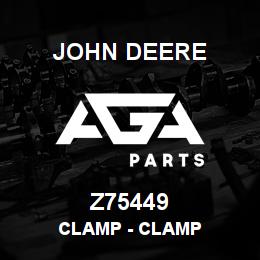 Z75449 John Deere Clamp - CLAMP | AGA Parts
