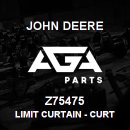 Z75475 John Deere Limit Curtain - CURTAIN CHAFF PAN LLT | AGA Parts