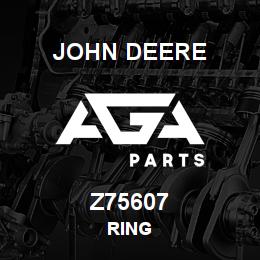 Z75607 John Deere RING | AGA Parts