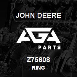 Z75608 John Deere RING | AGA Parts