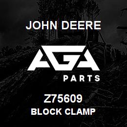 Z75609 John Deere BLOCK CLAMP | AGA Parts