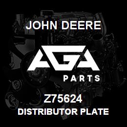 Z75624 John Deere DISTRIBUTOR PLATE | AGA Parts