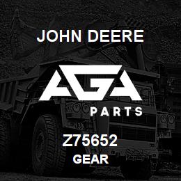 Z75652 John Deere GEAR | AGA Parts