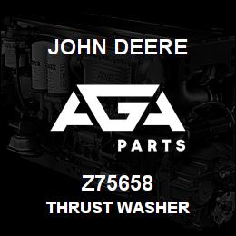 Z75658 John Deere THRUST WASHER | AGA Parts
