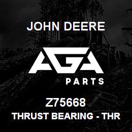 Z75668 John Deere Thrust Bearing - THRUST BEARING | AGA Parts