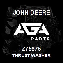 Z75675 John Deere THRUST WASHER | AGA Parts