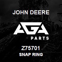Z75701 John Deere SNAP RING | AGA Parts