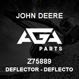 Z75889 John Deere Deflector - DEFLECTOR REKORD 33820 | AGA Parts