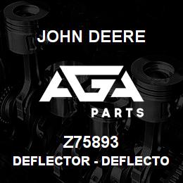 Z75893 John Deere Deflector - DEFLECTOR REKORD 33819 | AGA Parts