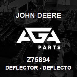Z75894 John Deere Deflector - DEFLECTOR REKORD 33821 | AGA Parts