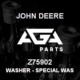 Z75902 John Deere Washer - SPECIAL WASHER REKORD 46150 | AGA Parts