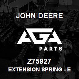 Z75927 John Deere Extension Spring - EXTENSION SPRING | AGA Parts