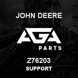 Z76203 John Deere SUPPORT | AGA Parts
