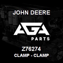 Z76274 John Deere Clamp - CLAMP | AGA Parts