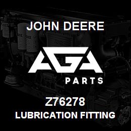 Z76278 John Deere Lubrication Fitting - M8 MALE MALE 90 ELBOW | AGA Parts