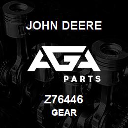 Z76446 John Deere GEAR | AGA Parts