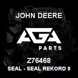 Z76468 John Deere Seal - SEAL REKORD 02456 | AGA Parts