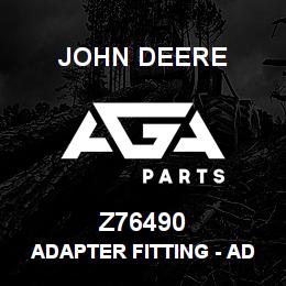 Z76490 John Deere Adapter Fitting - ADAPTER REKORD 02972 | AGA Parts