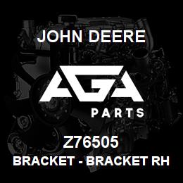 Z76505 John Deere Bracket - BRACKET RH REKORD 34322 | AGA Parts
