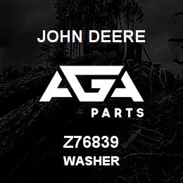 Z76839 John Deere WASHER | AGA Parts