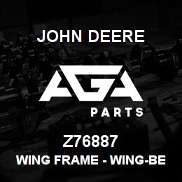 Z76887 John Deere Wing Frame - WING-BEATER | AGA Parts