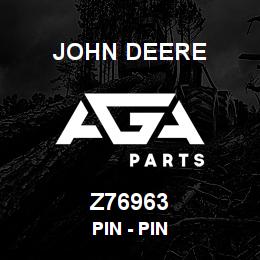 Z76963 John Deere Pin - PIN | AGA Parts