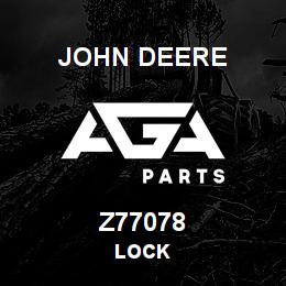 Z77078 John Deere LOCK | AGA Parts