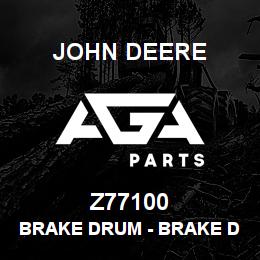 Z77100 John Deere Brake Drum - BRAKE DRUM | AGA Parts
