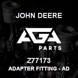 Z77173 John Deere Adapter Fitting - ADAPTER REKORD 02448 | AGA Parts