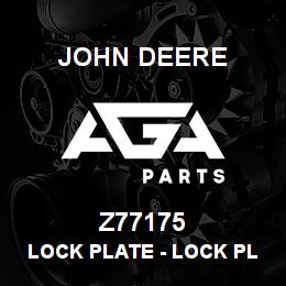Z77175 John Deere Lock Plate - LOCK PLATE REKORD 34530 | AGA Parts