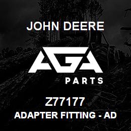 Z77177 John Deere Adapter Fitting - ADAPTER REKORD 09725 | AGA Parts