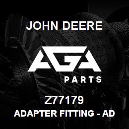 Z77179 John Deere Adapter Fitting - ADAPTER REKORD 09724 | AGA Parts