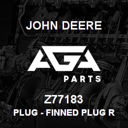 Z77183 John Deere Plug - FINNED PLUG REKORD 03082 | AGA Parts