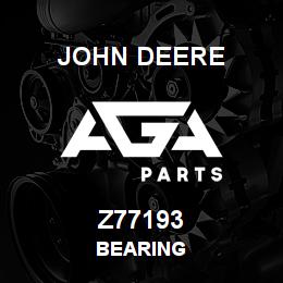 Z77193 John Deere BEARING | AGA Parts