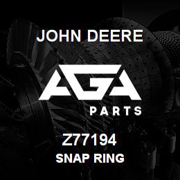 Z77194 John Deere SNAP RING | AGA Parts