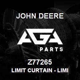 Z77265 John Deere Limit Curtain - LIMIT CURTAIN, WIDE | AGA Parts