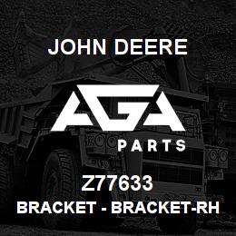 Z77633 John Deere Bracket - BRACKET-RH DRIVE IDLER, OUTER | AGA Parts