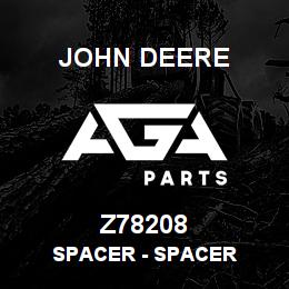 Z78208 John Deere Spacer - SPACER | AGA Parts