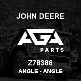 Z78386 John Deere Angle - ANGLE | AGA Parts