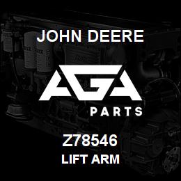 Z78546 John Deere LIFT ARM | AGA Parts