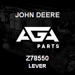 Z78550 John Deere LEVER | AGA Parts