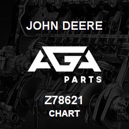 Z78621 John Deere CHART | AGA Parts