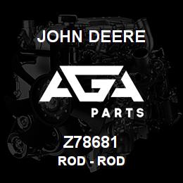Z78681 John Deere Rod - ROD | AGA Parts